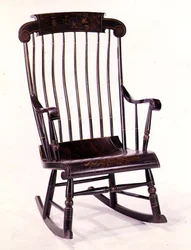 Rocking-chair de Boston, 1832